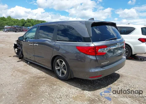 2020 Honda Odyssey Touring из США, поврежденный, VIN 5FNRL6H88LB006307